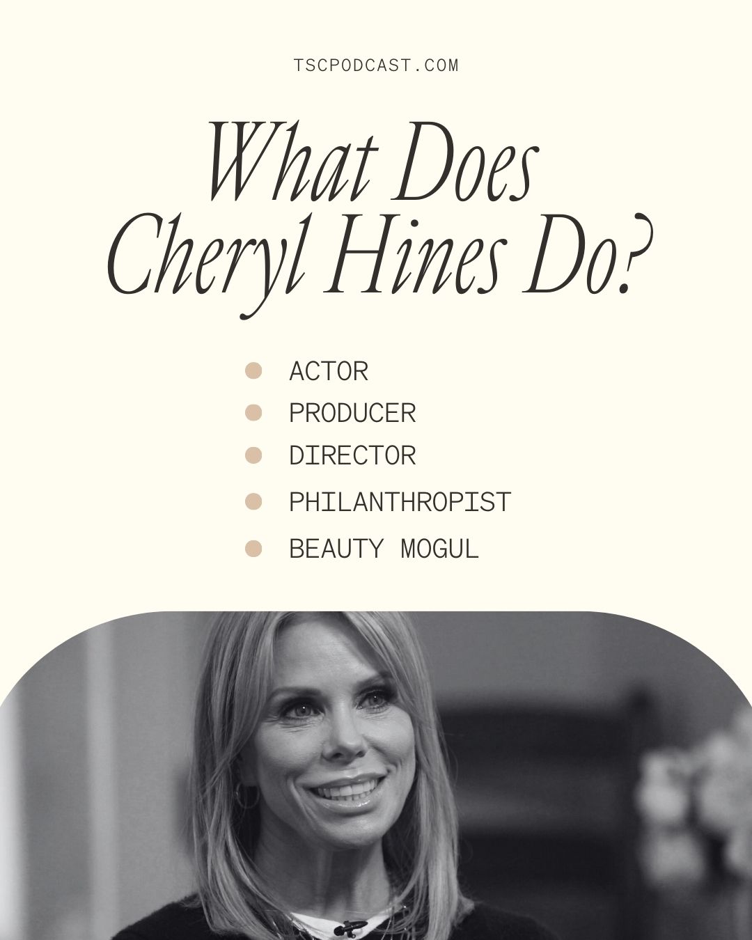 What Does Cheryl Hines Do What Does Cheryl Hines Do
