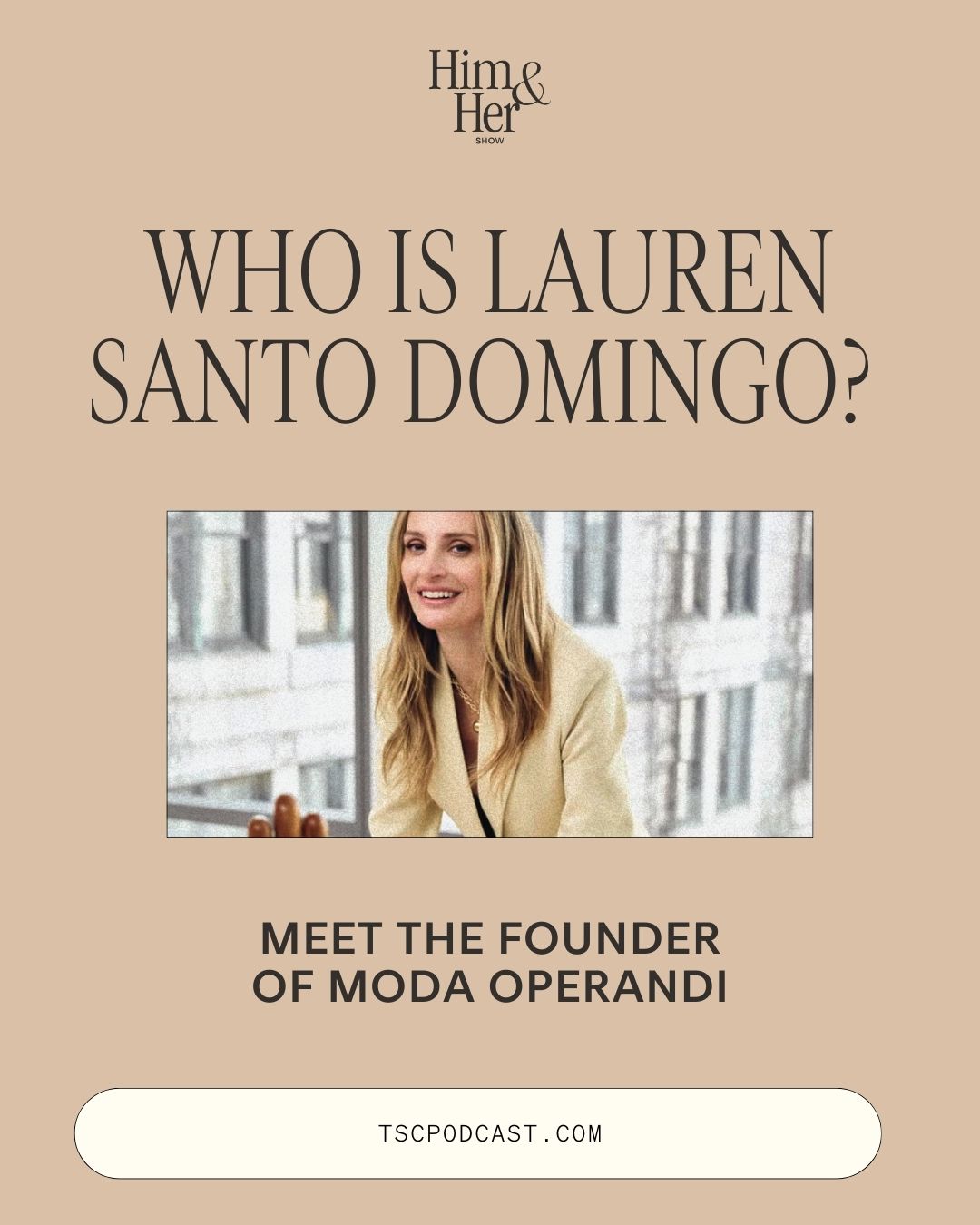 who is lauren santo domingo