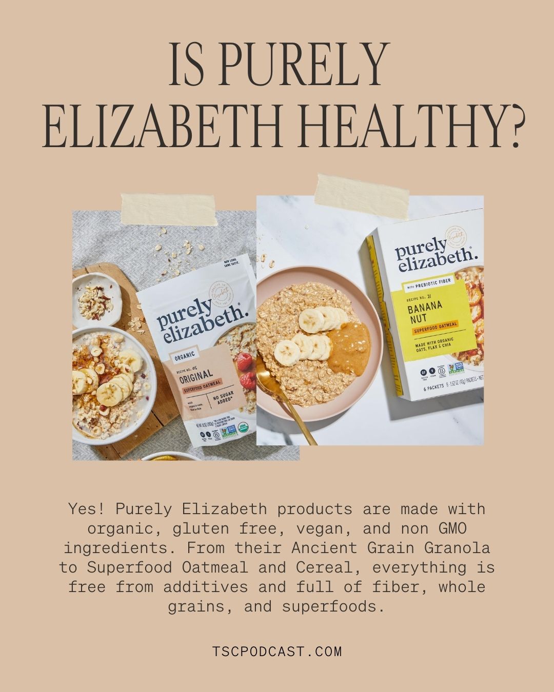 is purely elizabeth healthy