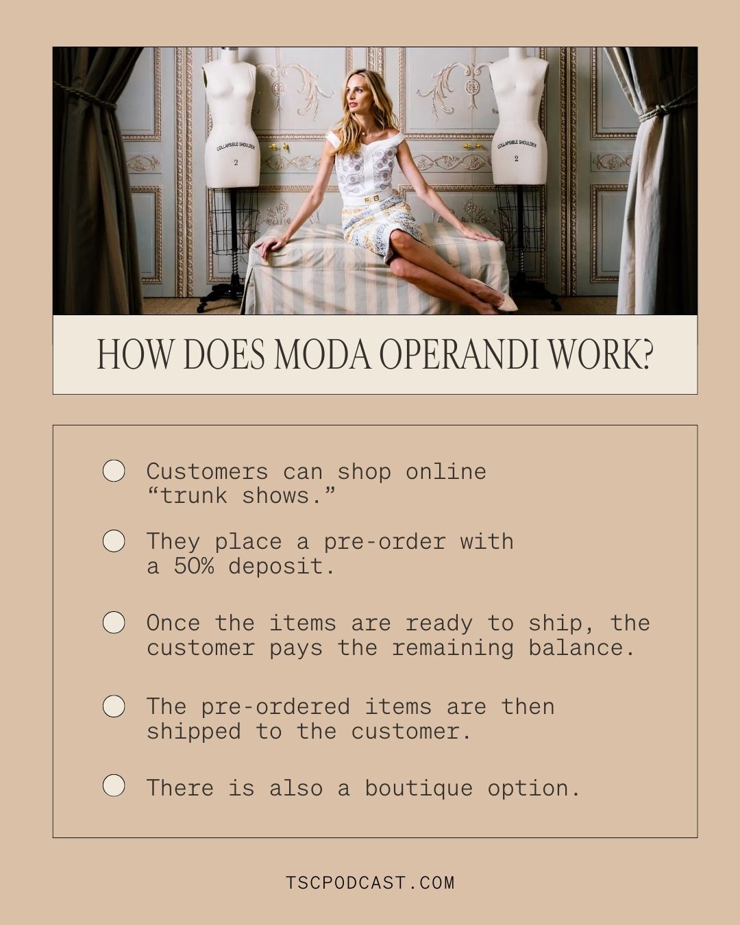 how does moda operandi work