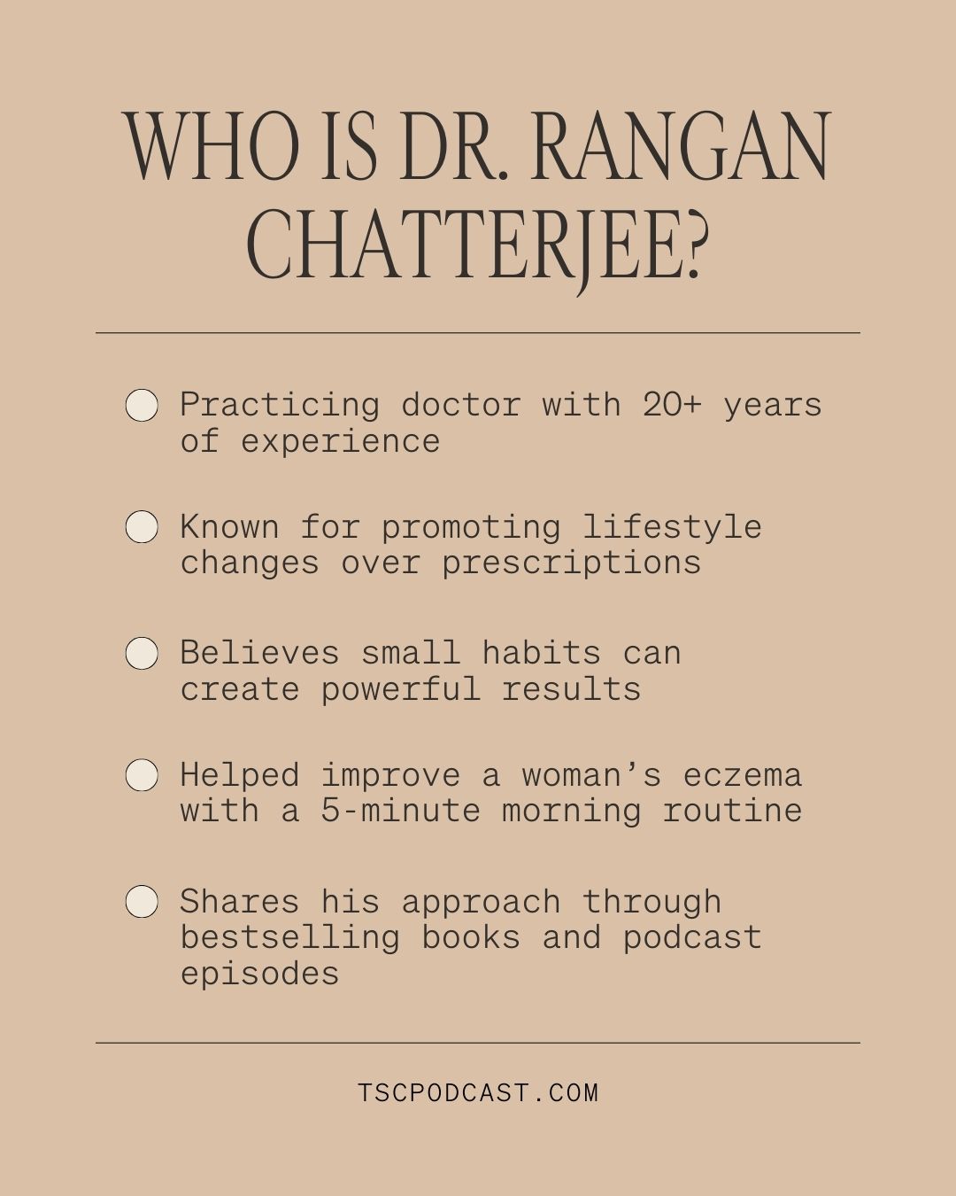 who is dr rangan chatterjee