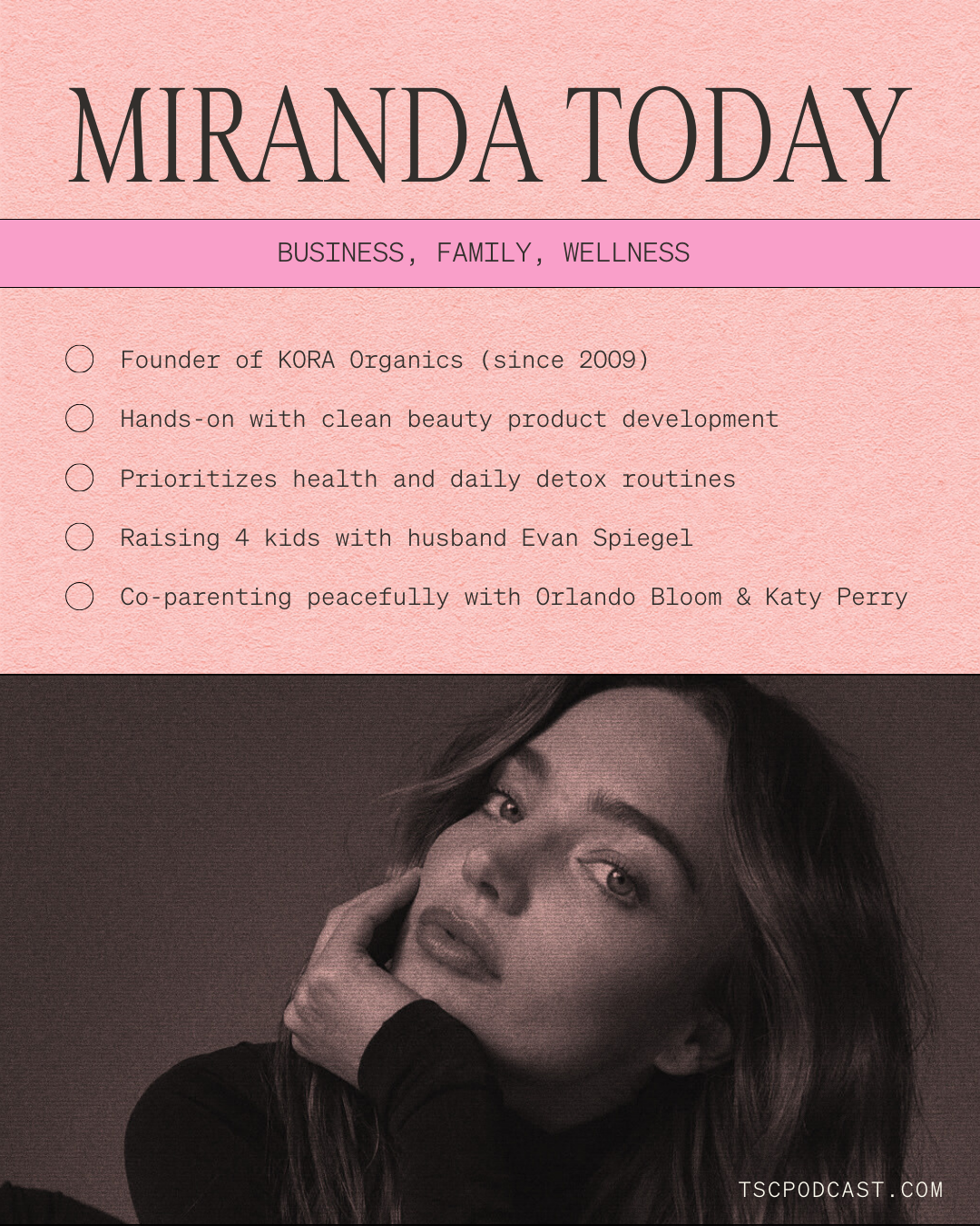 Miranda Kerr today